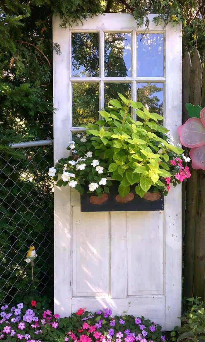 Door Mounted Flower Box