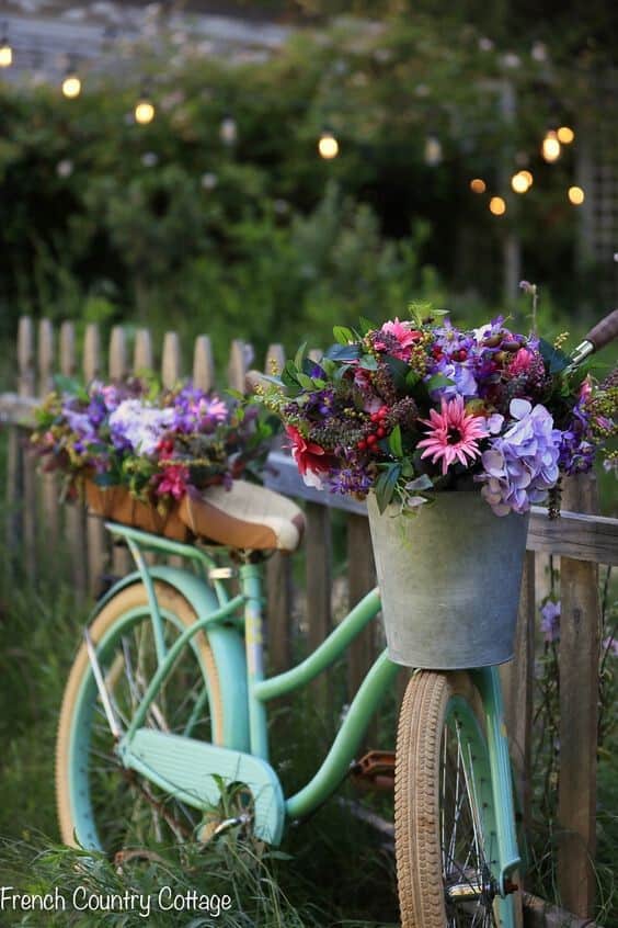 Old Bicycle Planter