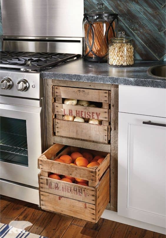 Produce Crate Drawers