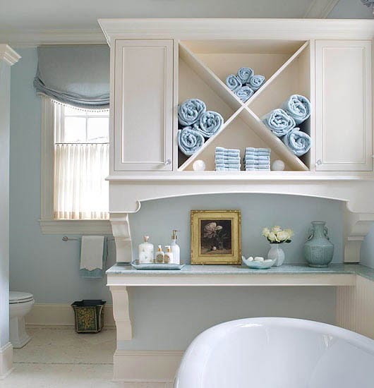 Store Your Bathroom Essentials with Chic Cabinets