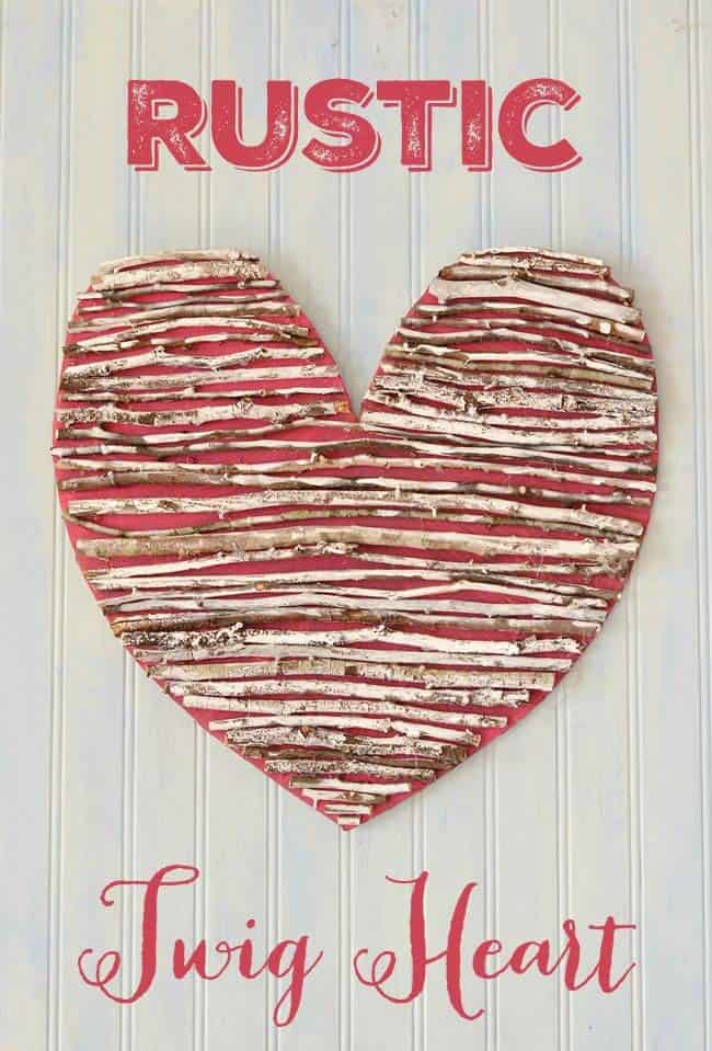 Create a Rustic Heart-Shaped Decoration with Twigs