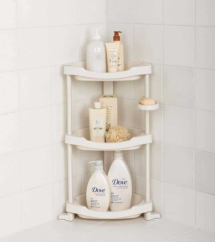 Simple And Affordable Plastic Shelf Unit