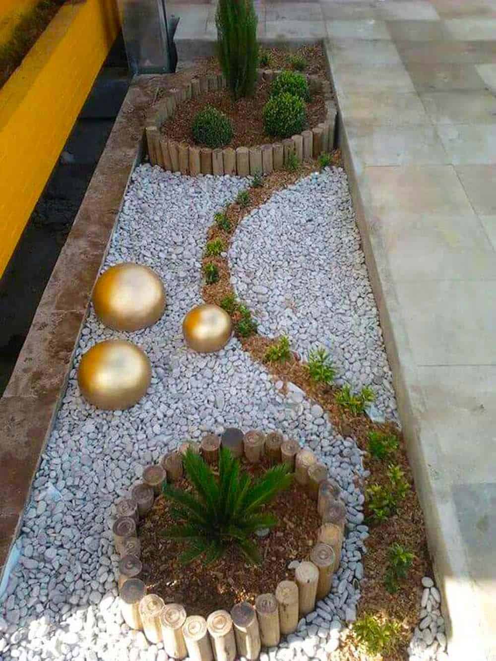 Geometric Garden Elegance