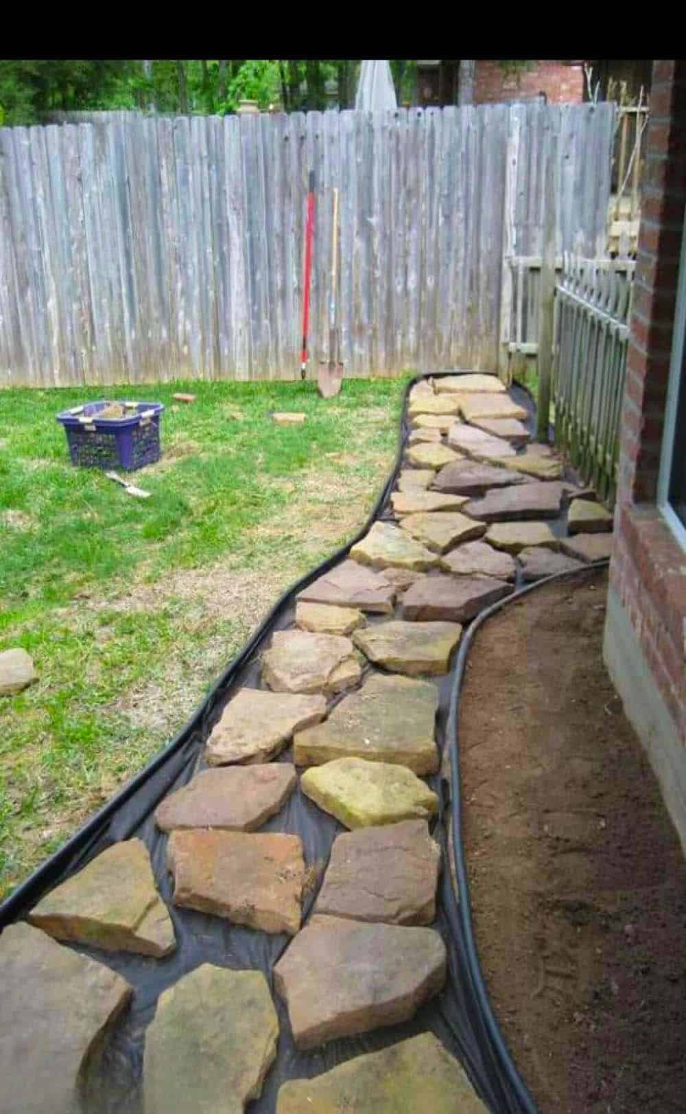 Garden Pathway Progress