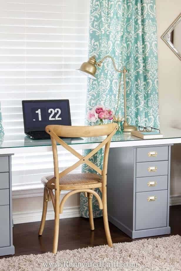 DIY Craft Table Blends Into Any Room