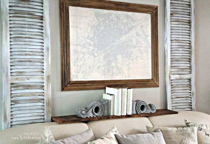 Add a Faux Window on Your Wall