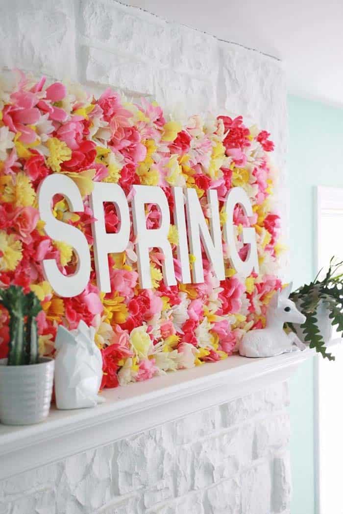 Have Colorful Easter Celebrations with a Floral Backdrop