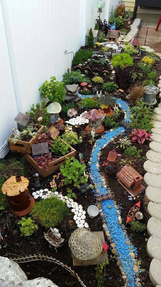 Amaze Guests with a Fairy Village Garden Centerpiece