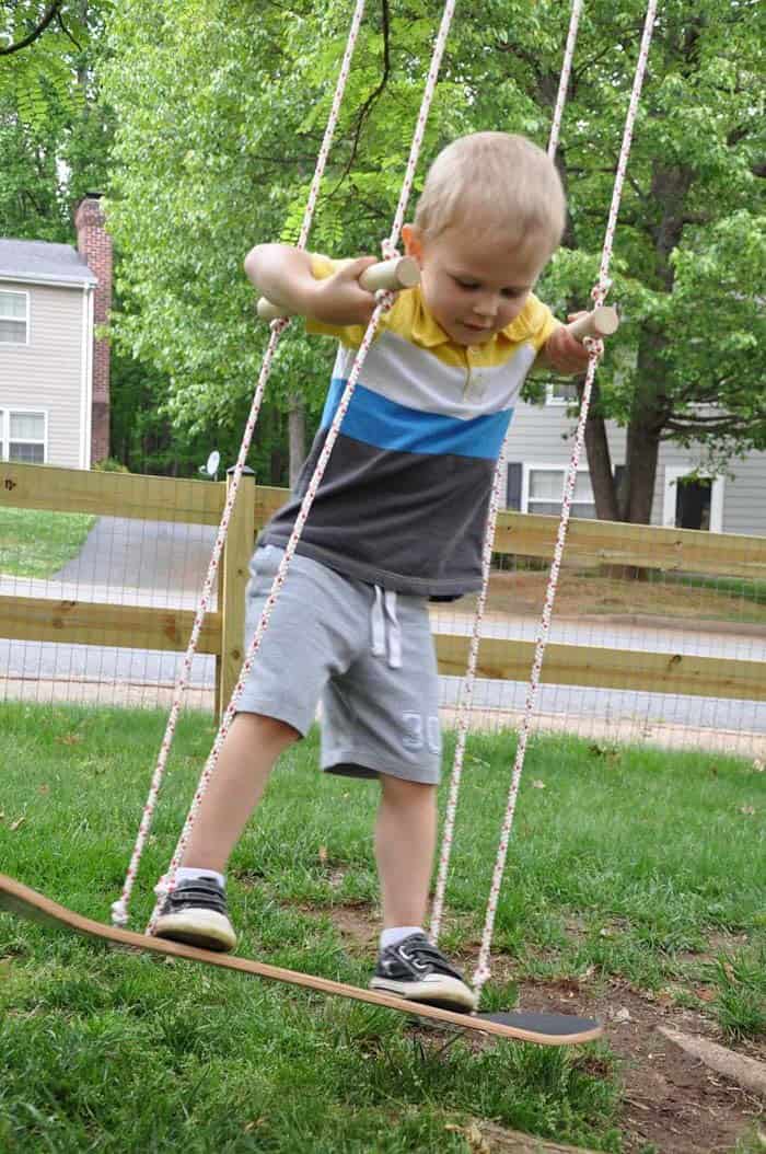 Skateboard Deck Swing