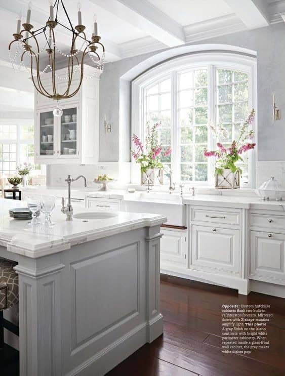 Achieve Professional Refinement with Chic White Cabinetry