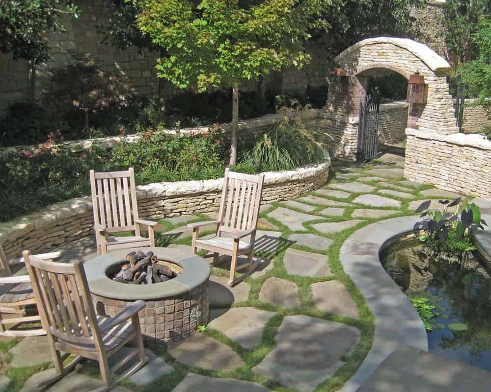 Outdoor Fire Pit Patio