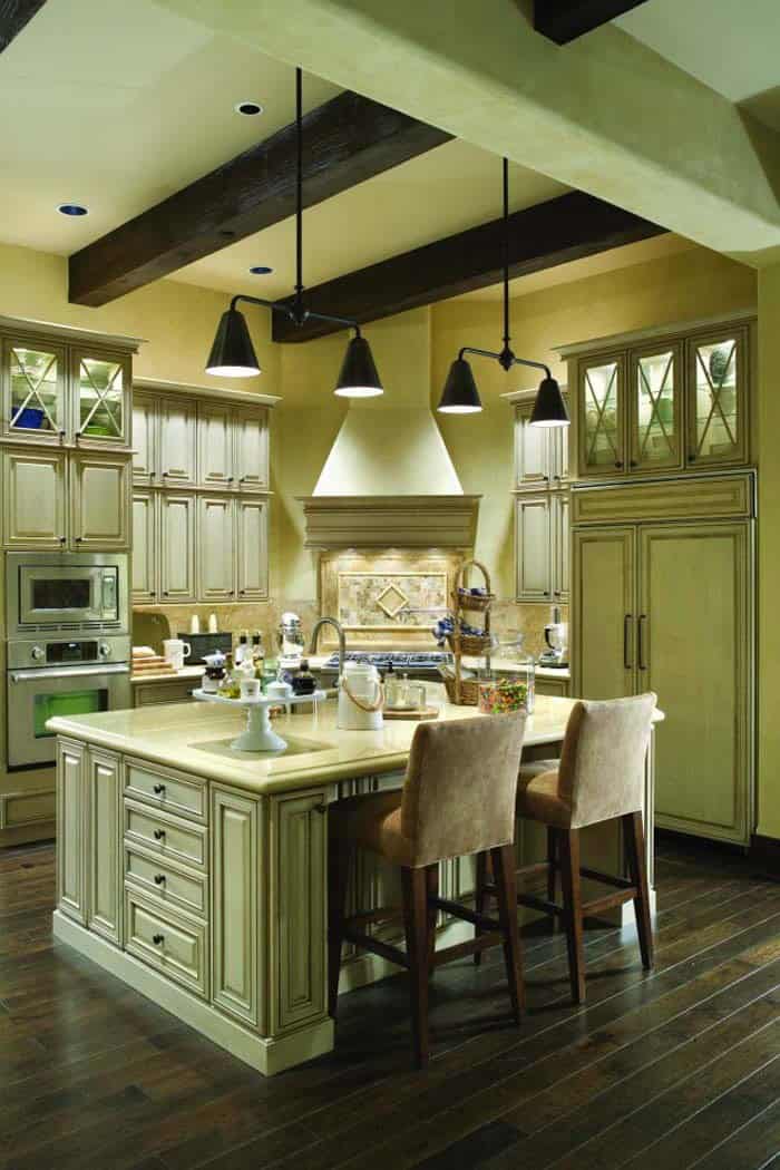 Ivory French Country Kitchen