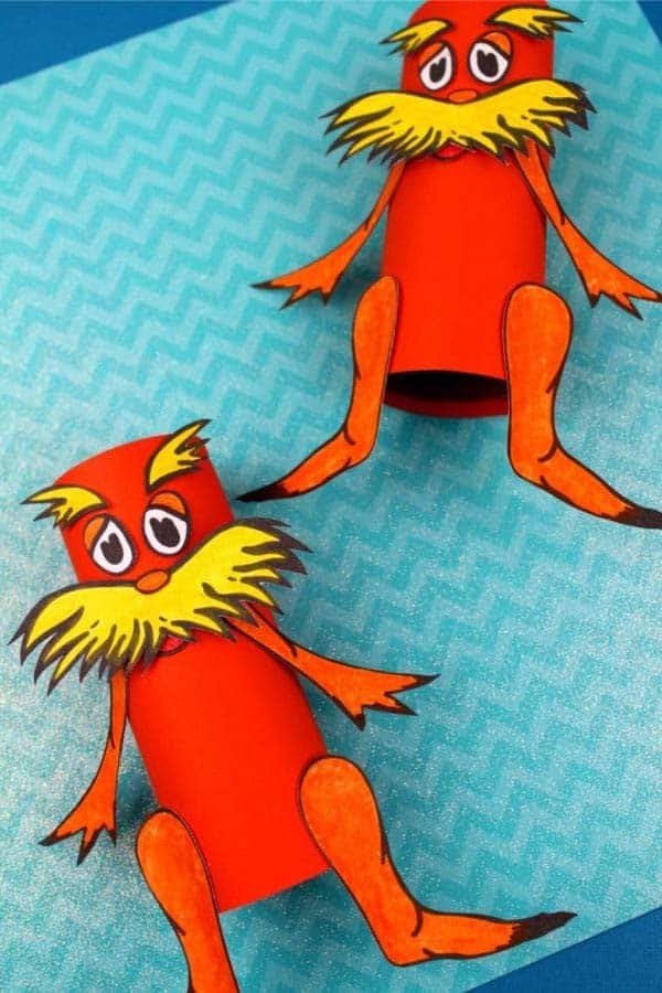 Make A Lorax With Free Printables