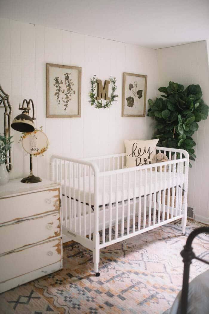 Stylish Boho Cottage Nursery