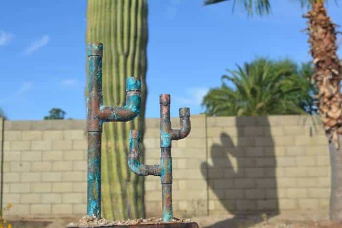 Construct a Metal Cactus Sculpture for Your Home Garden