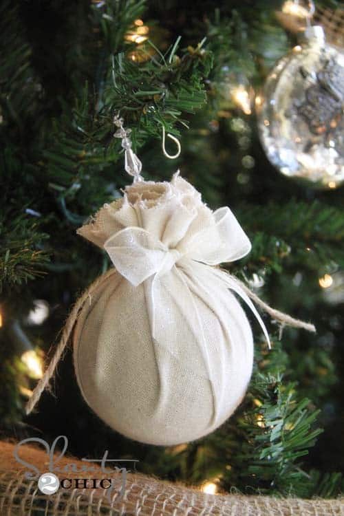 PersonalizeYour Holidays with DIY Fabric Ornaments