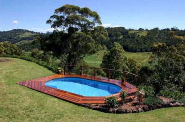 Enjoy Exotic Elegance with an Ipa Wood Pool Deck