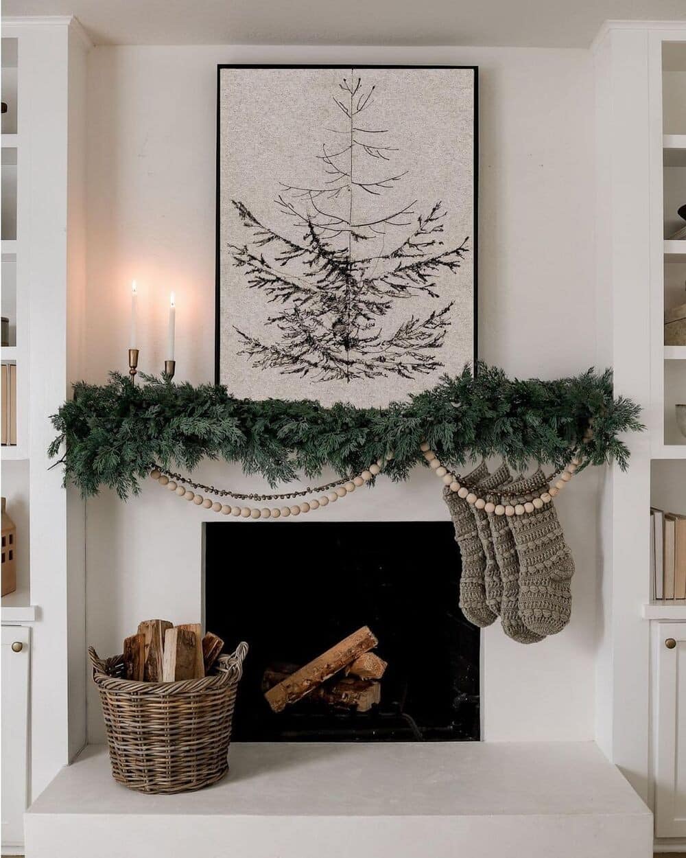 Add A Farmhouse Touch To The Christmas Decoration