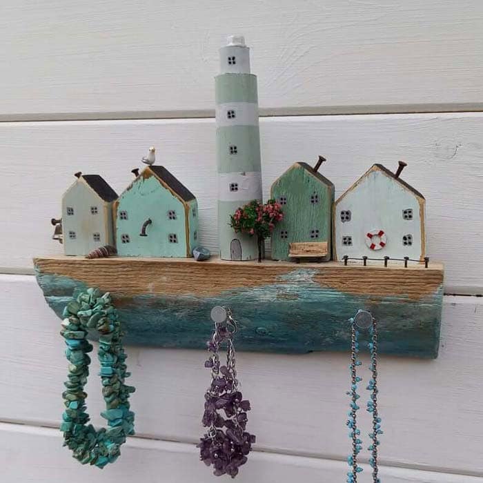 Coastal Village Jewelry Holder