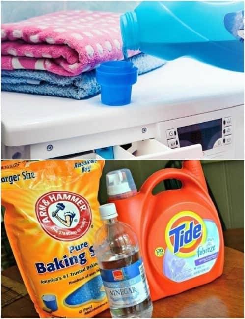 Restore Towels’ Fluffy Texture with Vinegar and Baking Soda