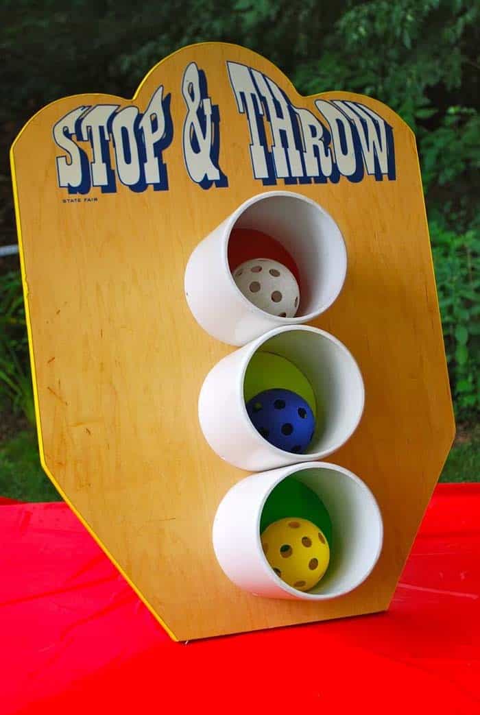 PVC Backyard Skee Ball