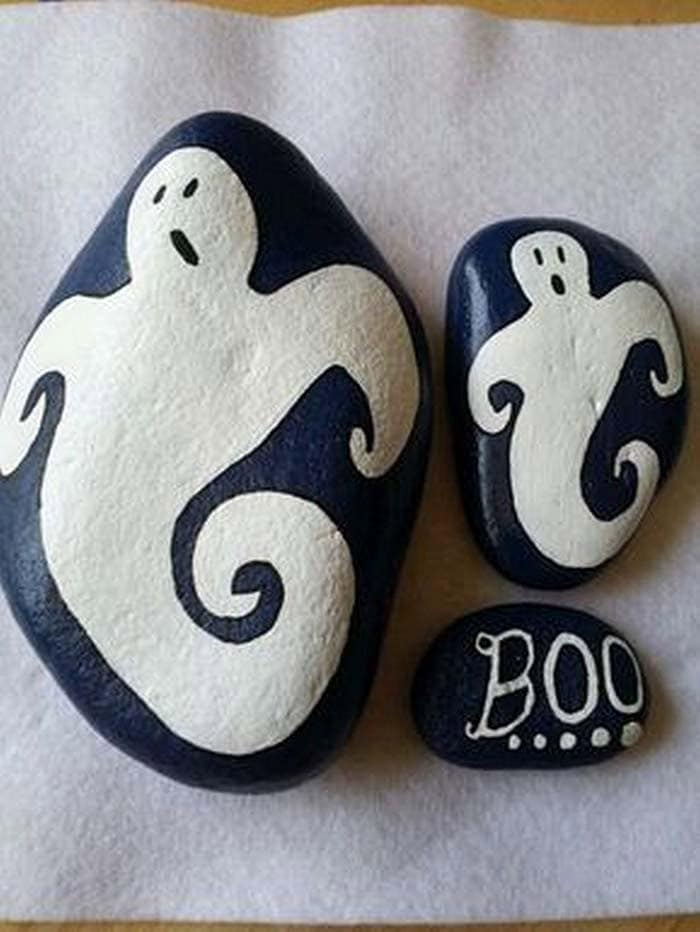 Halloween Painted Rocks