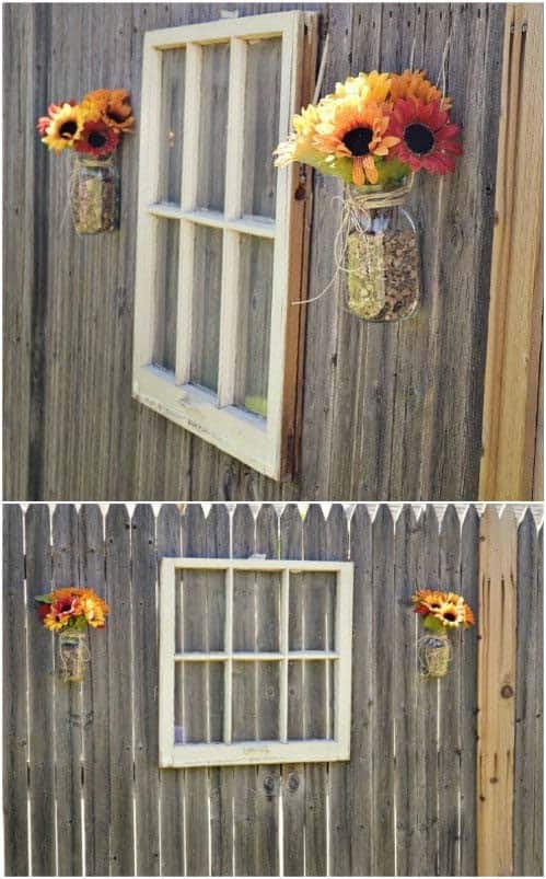 Farmhouse Chic Vintage Window