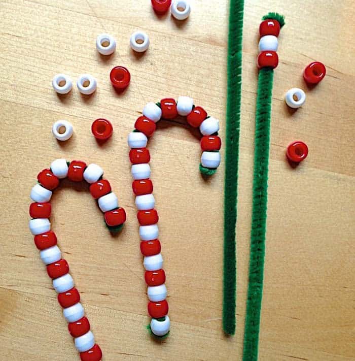 Develop Your Child’s Skills with these Candy Cane Ornaments