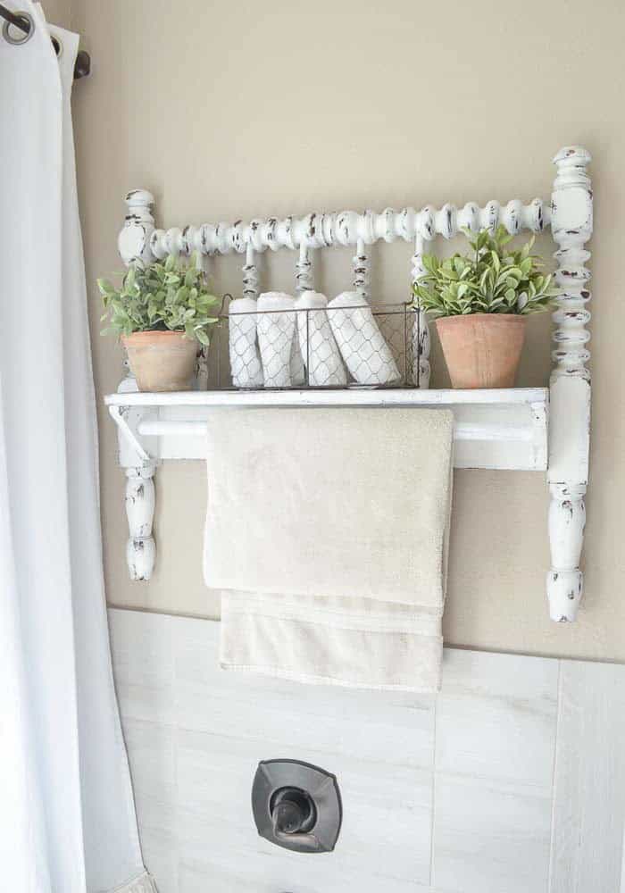 Upcycle A Bed Frame Shelf