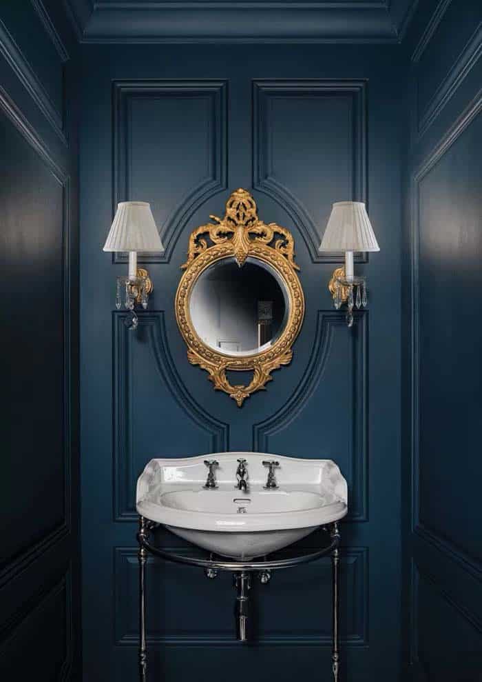 Aristocratic Powder Room