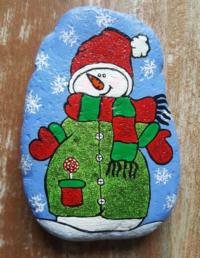 Christmas Painted Rocks