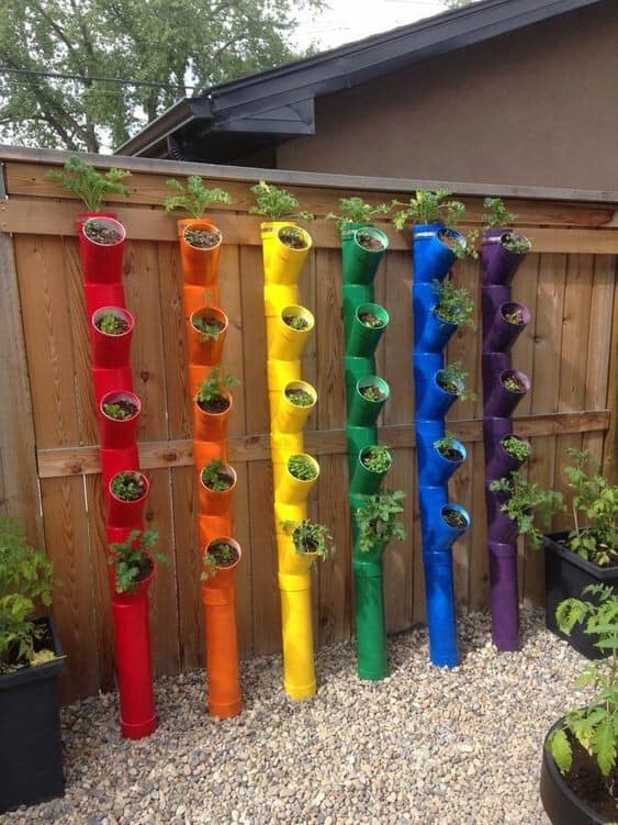 PVC Pipe Garden