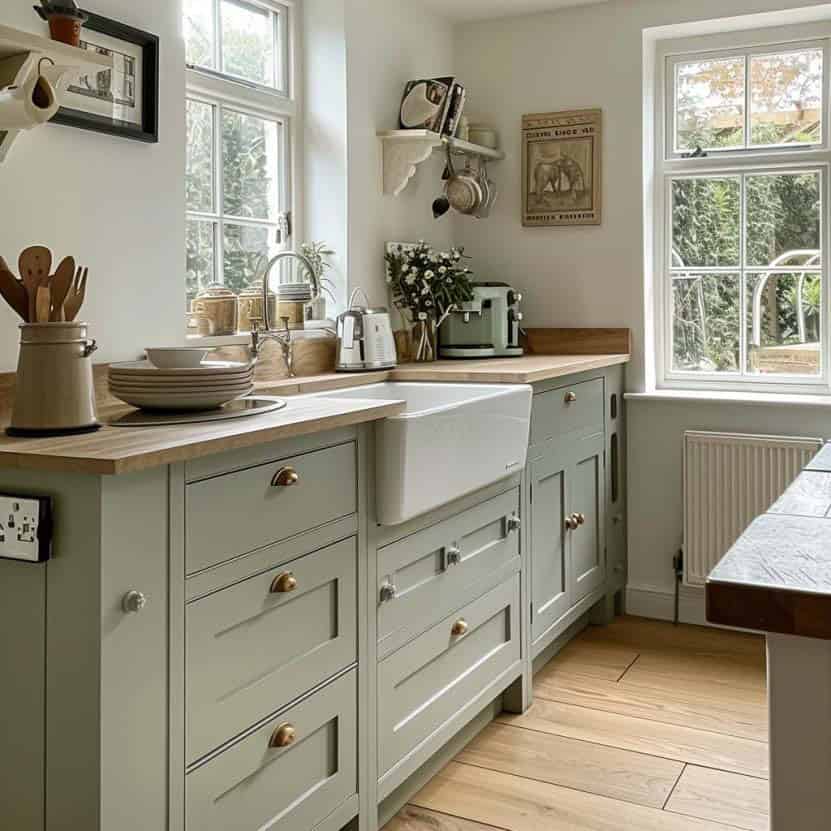 Give Your Kitchen a Timeless Look with Pale Green