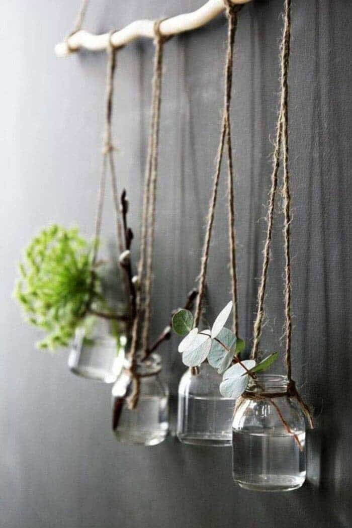 Boho Hanging Jar Wall Art