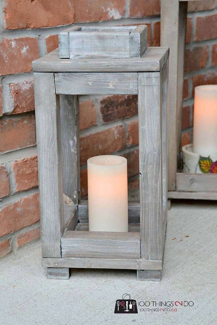 DIY Wooden Lantern Lighting for an East Coast Vibe