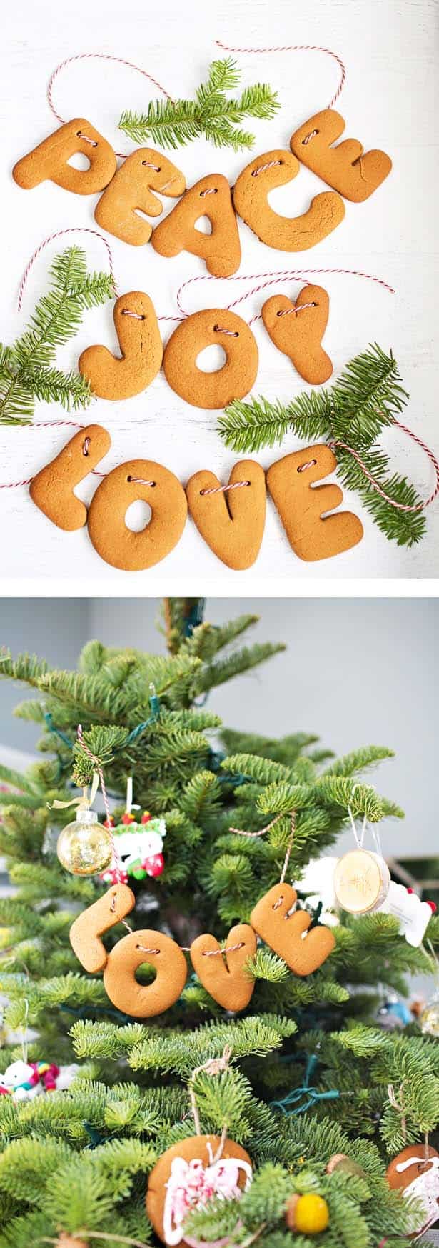 Christmas Themed Gingerbread Garland