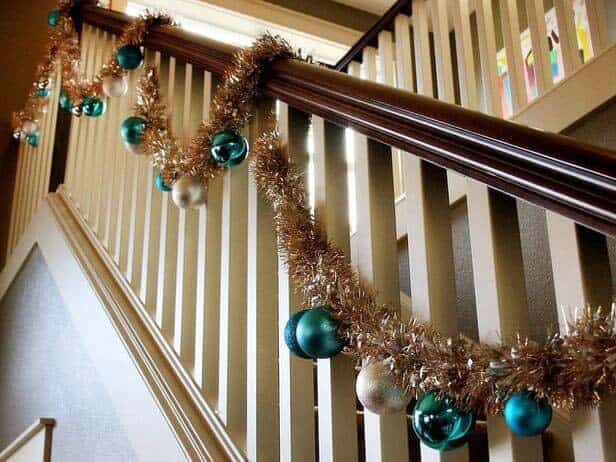 Add Holiday Sparkle To Your Stairs