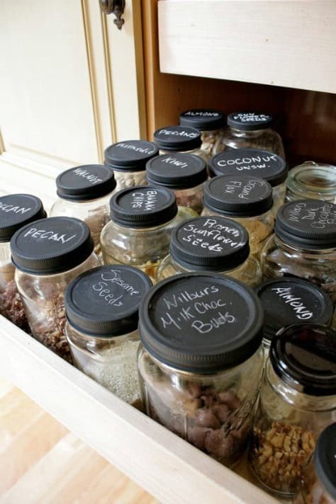 Label Your Spice Jars for Faster Cooking