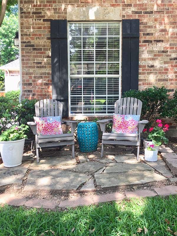 Create a Blooming Garden Patio Oasis