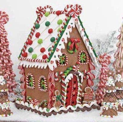 Be Bold with an Elongated Gingerbread House