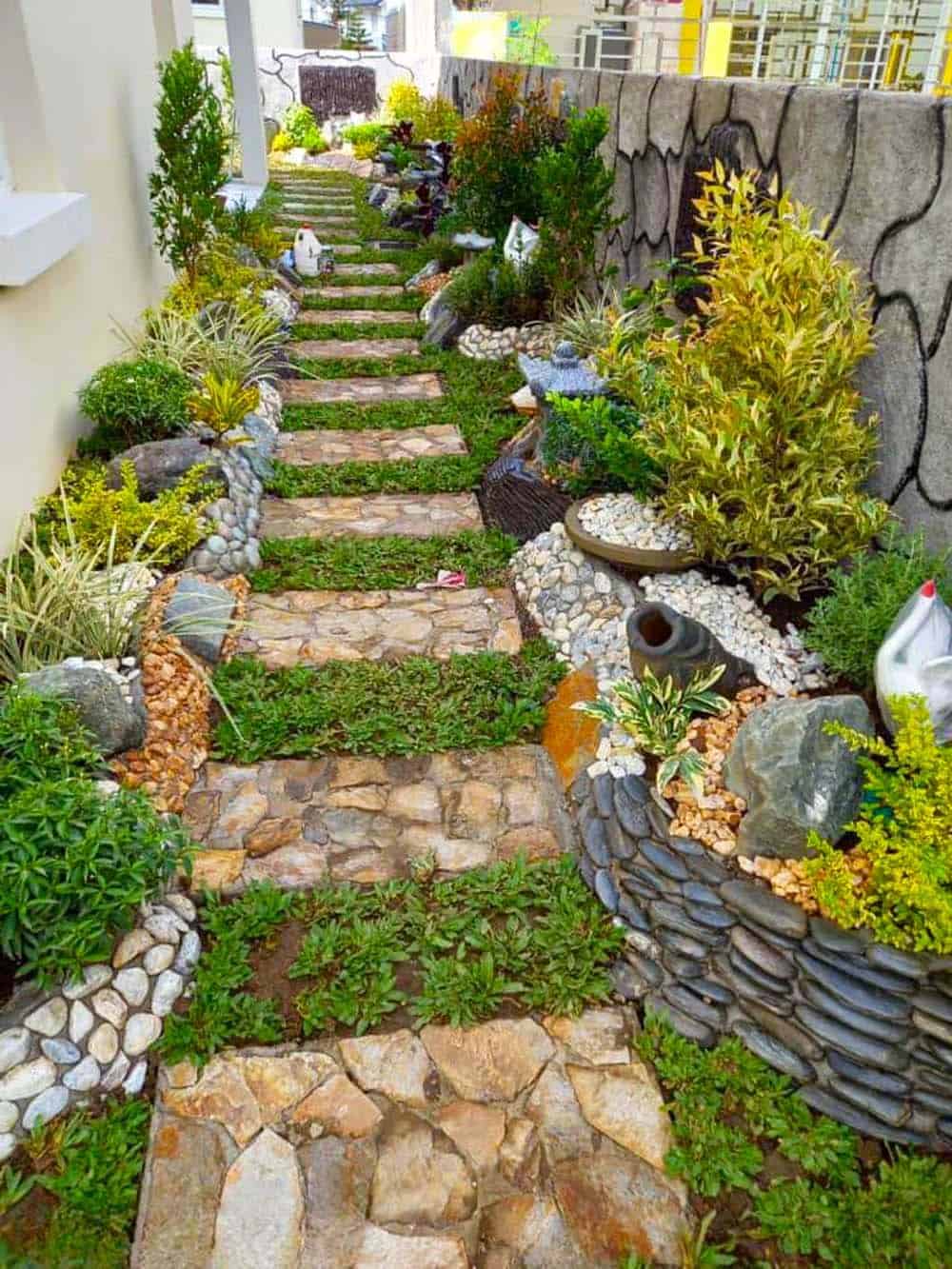 Rustic Garden Pathway