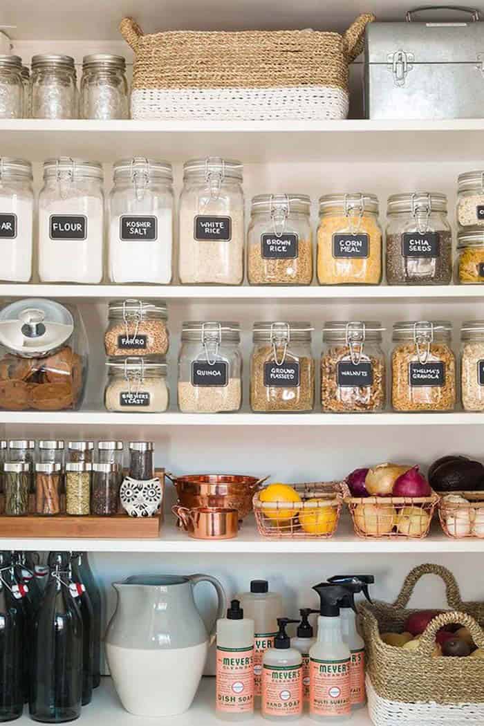 Airtight Jars for Secure Food Storage with a Classic Look