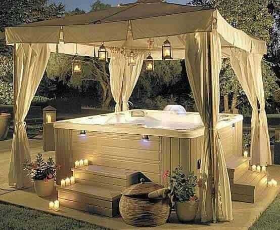 Glamping Inspired Hot Tub