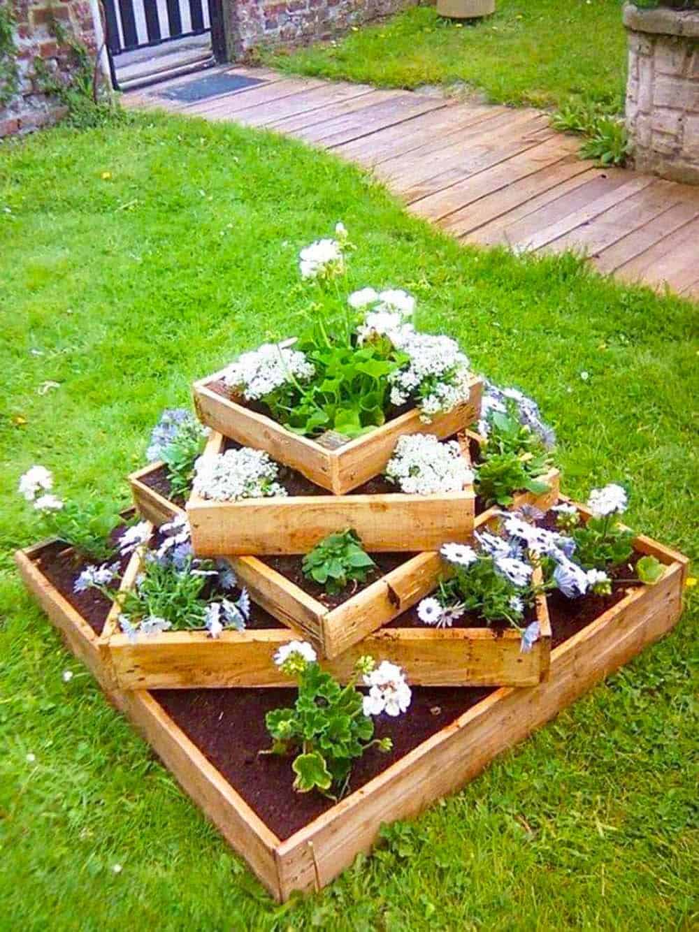 Tiered Planter Garden