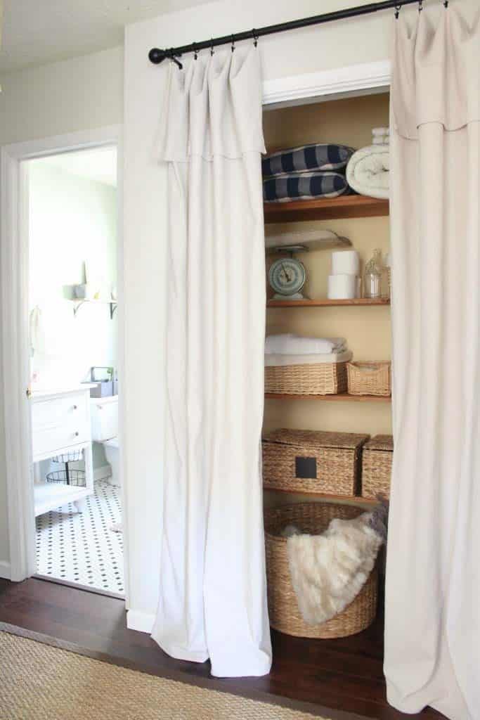 Access Your Closet’s Contents Easily with Sliding Curtain Doors