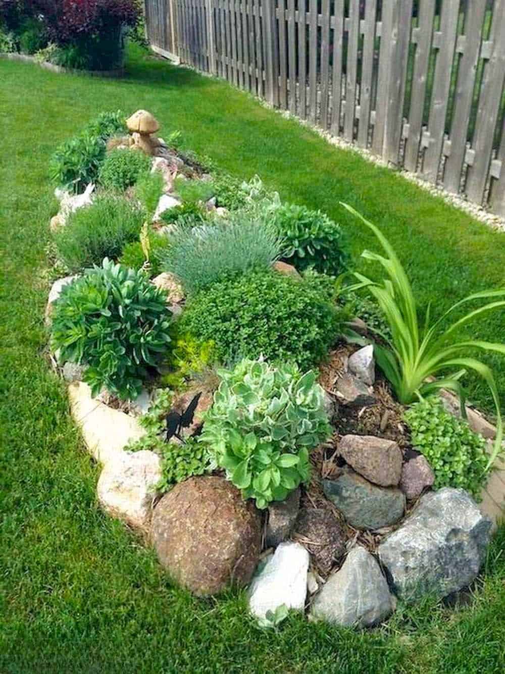 Natural Rockery Garden