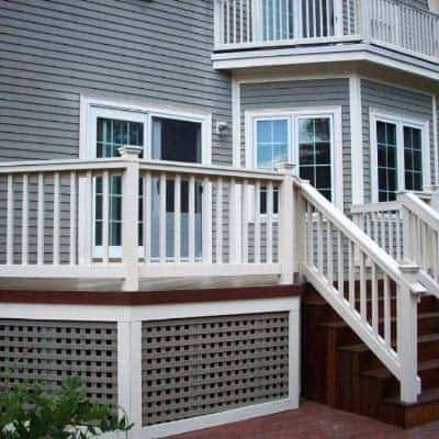 Paint Your Lattice to Match Your Siding