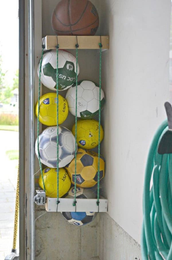 Vertical Ball Rack