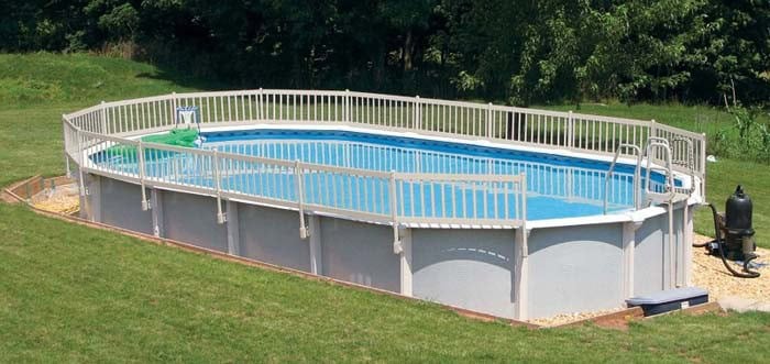 Oval Aluminum Pool Fencing