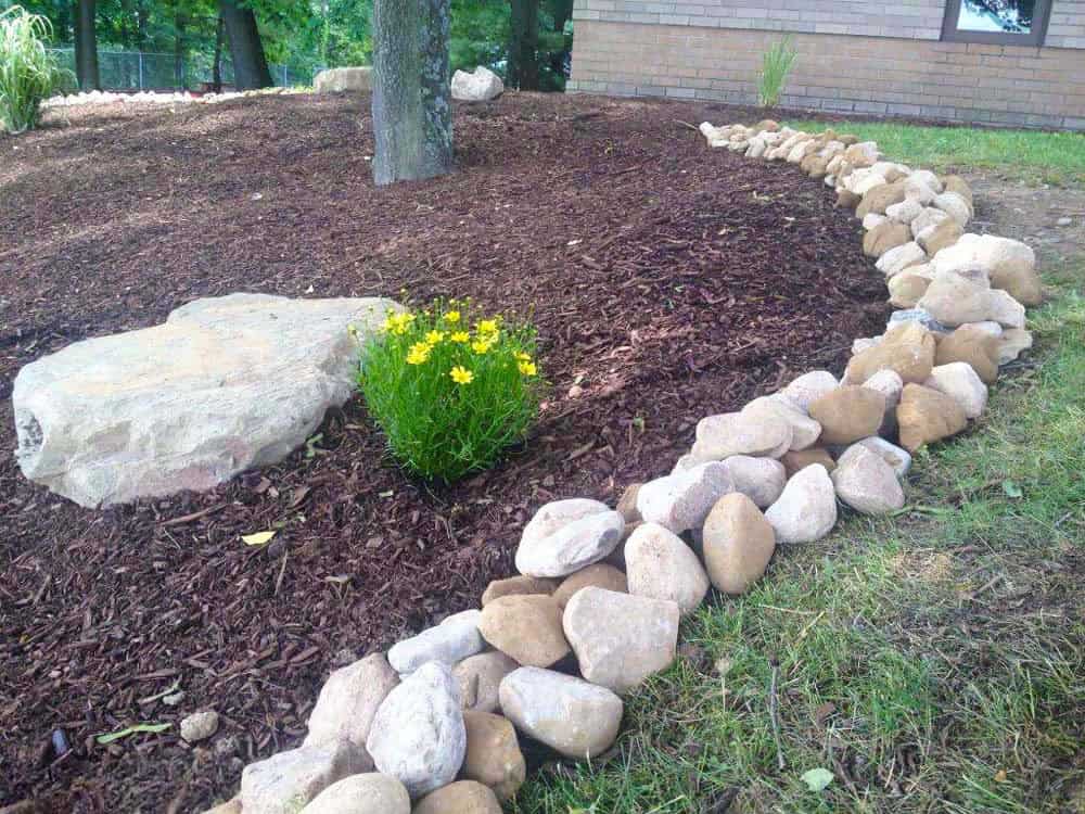 Natural Rock Boundary